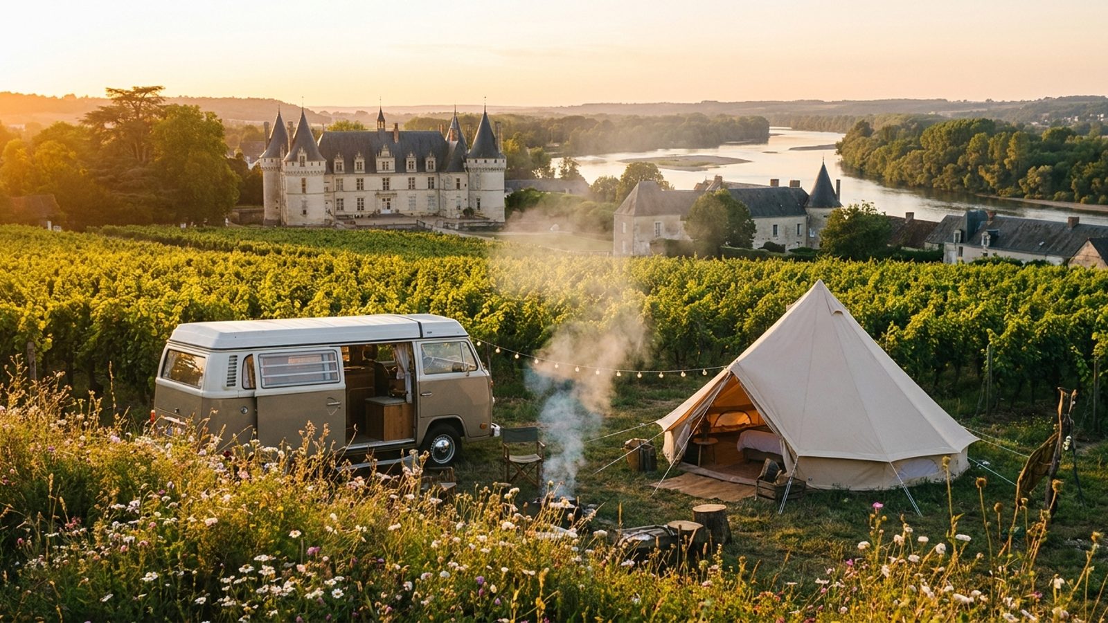 The best campsites in the Loire Valley (France) by reviews