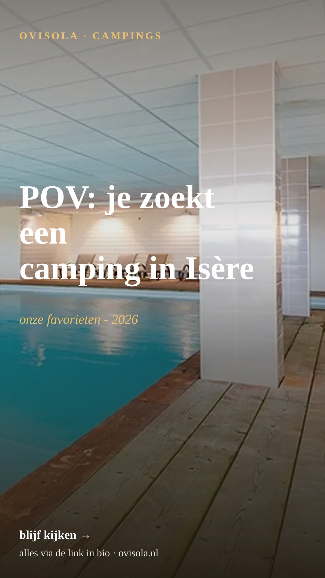 POV: je zoekt een camping in Isère