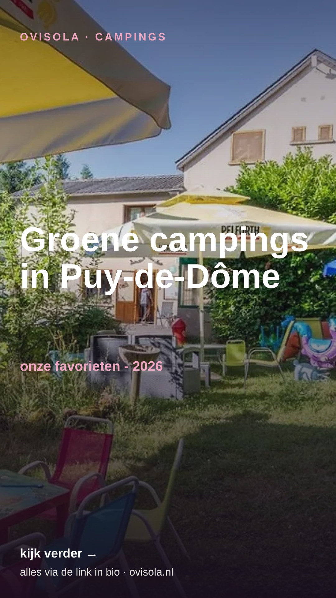 Groene campings in Puy-de-Dôme 🌲